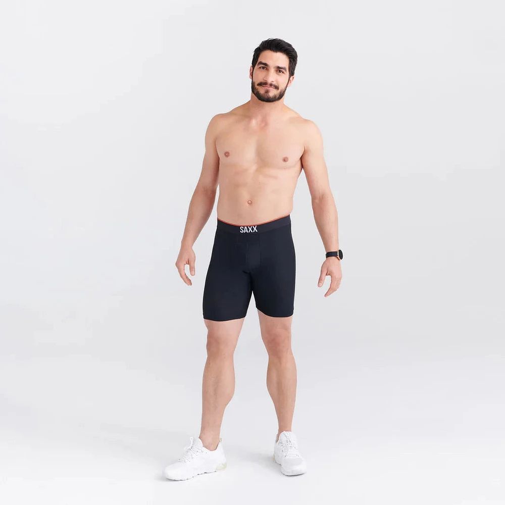 Saxx - Training Light Compression Mesh Long Leg : Black