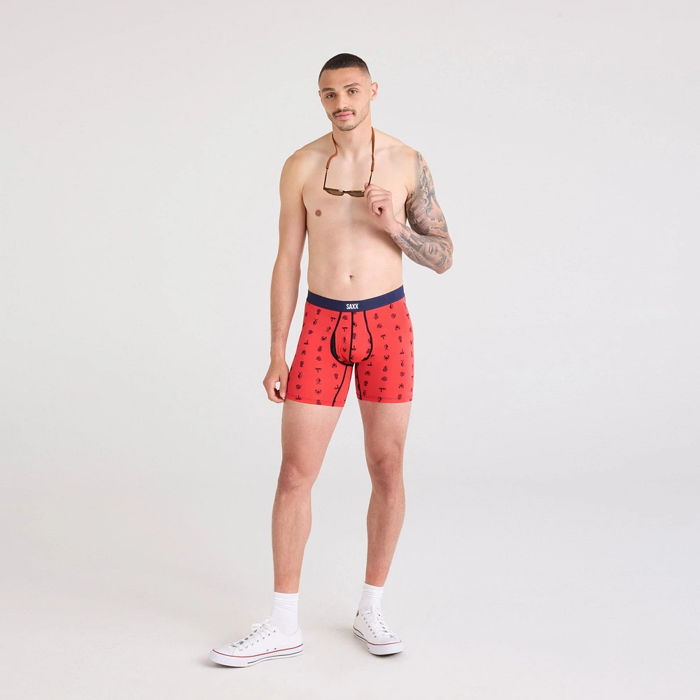 Vibe Xtra Boxer Shorts BELLE PISE-CORAL RED
