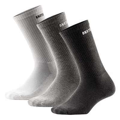 Pack de chaussettes Classic Black-White-Heather Grey