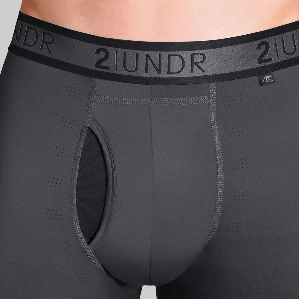 Boxer Long Sport Shift Charcoal