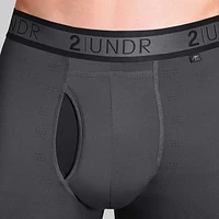 Boxer Long Sport Shift Charcoal