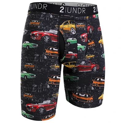 Vintage Muscle Swing Shift Long Boxer Shorts