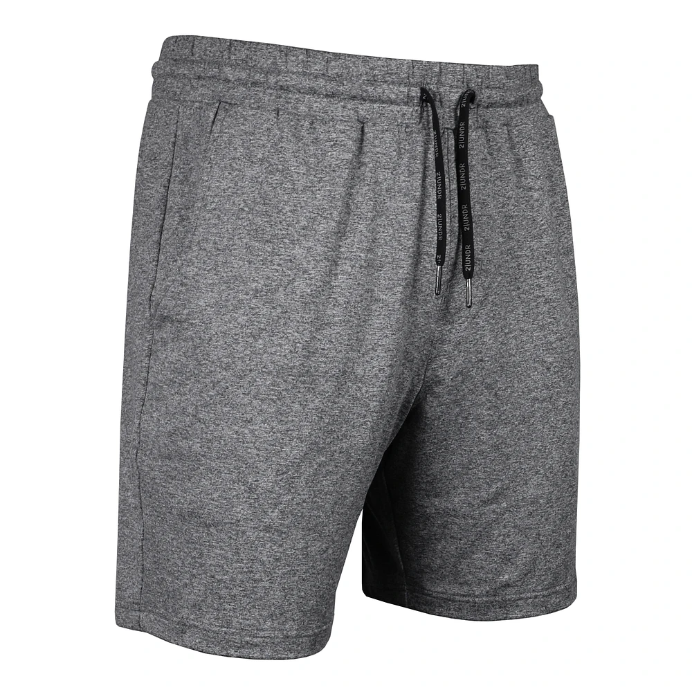 2Undr - Game Time Shorts : Static Grey