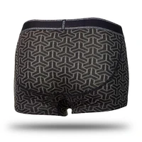 Boxer court Bodyskin Swag Géo charcoal