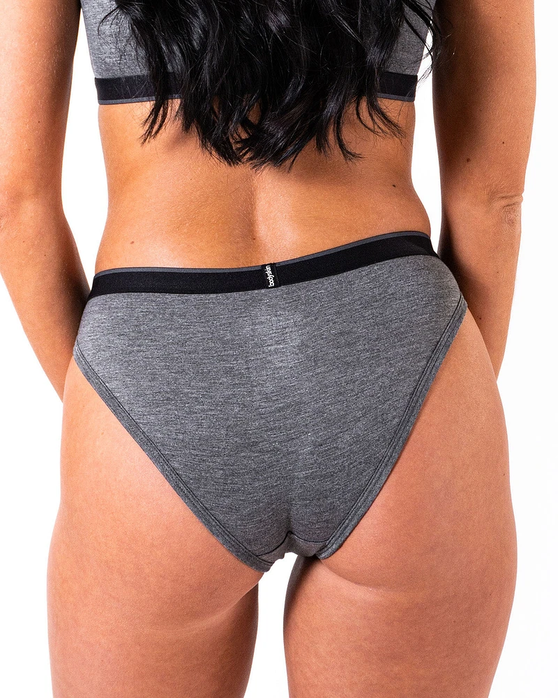 Bodyskin Daily Gray Mixed Bikini Panties