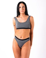 Bodyskin Daily Gray Mixed Bikini Panties