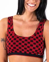 Ubra Bodyskin Weekend Check Bralette