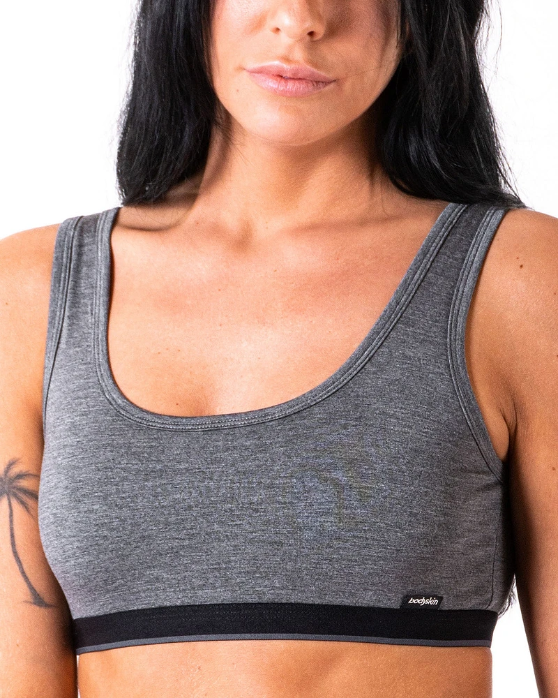 Bralette Ubra Bodyskin Daily mixed gray