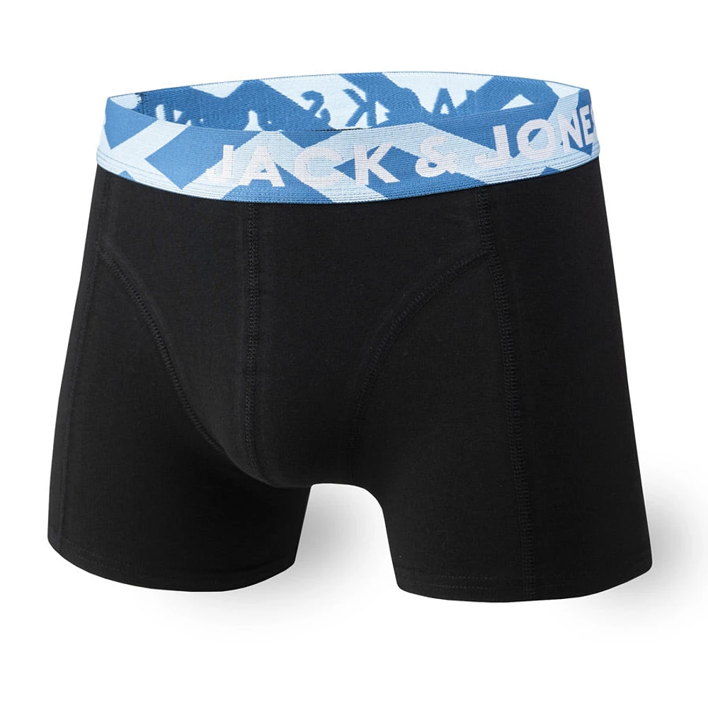 Boxer trunks Jack & Jones George black and blue