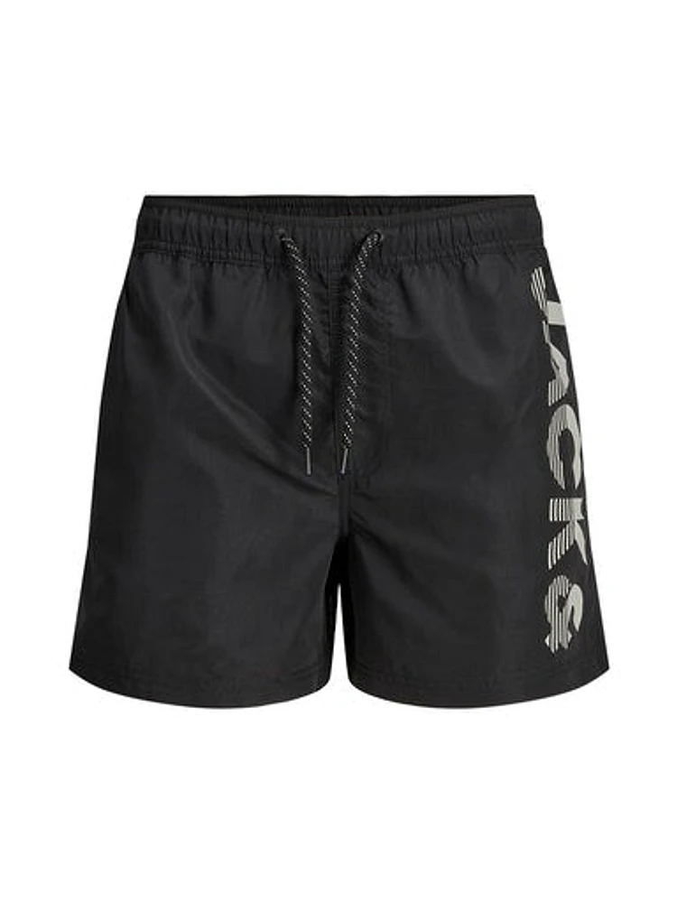 Jack & Jones Akm Logo Swimsuit Black