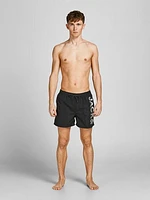 Jack & Jones Akm Logo Swimsuit Black