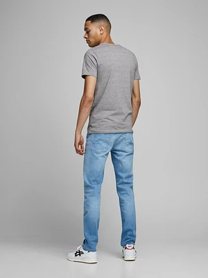 Jack & Jones O-Neck T-shirt Gray