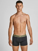 Boxer Jack & Jones Microfibre Flower Black