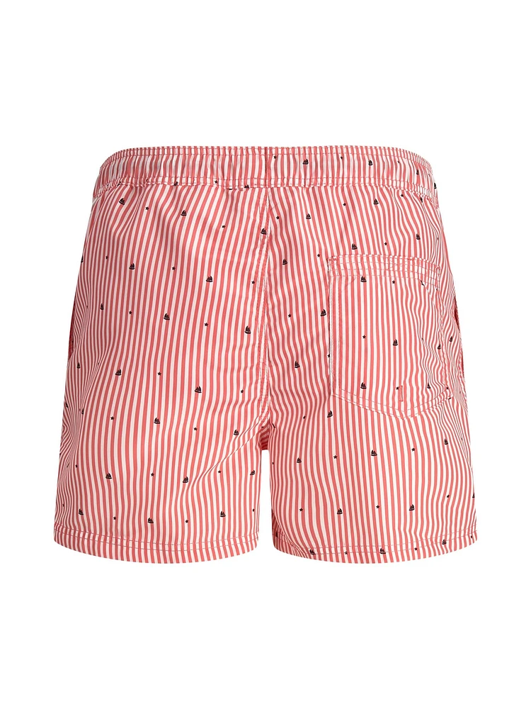 Swimsuit Jack & Jones Crete Akm Mini Hot Coral