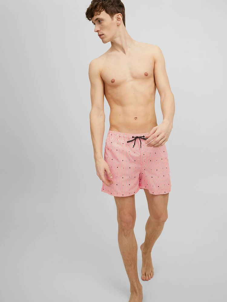 Swimsuit Jack & Jones Crete Akm Mini Hot Coral