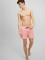 Swimsuit Jack & Jones Crete Akm Mini Hot Coral