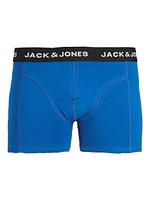 Trunks Jack & Jones Skull Flower Blue lolite