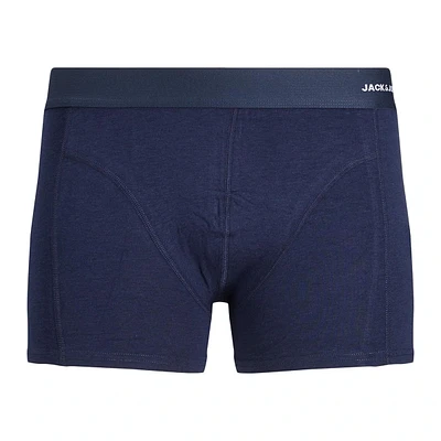 Boxer shorts Jack & Jones color bamboo navy blue