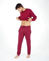 Nude Allday Burgundy Pajamas Set