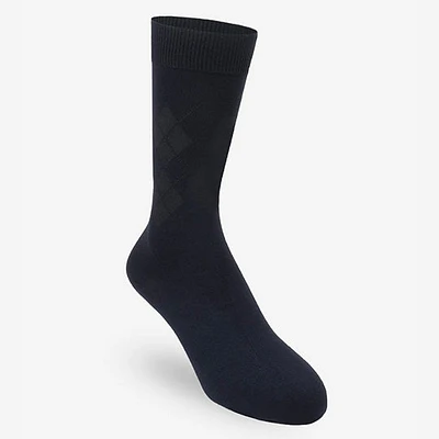 Nu - Bamboo Crew Sock : Diamond black