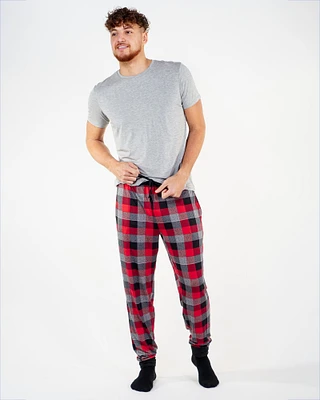 Naked Malone Plaid Red Pajama Pants