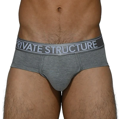 Brief Private Structure Contour Bamboo lite melange