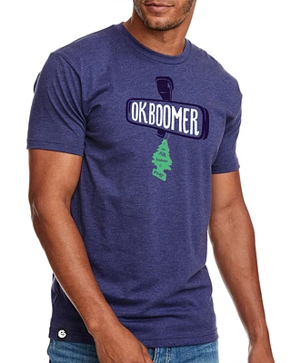 Phoque Apparel - T-shirt : Purple “Ok Boomer“