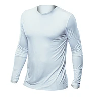 Nu - Bamboo Long Sleeve T-shirt : White