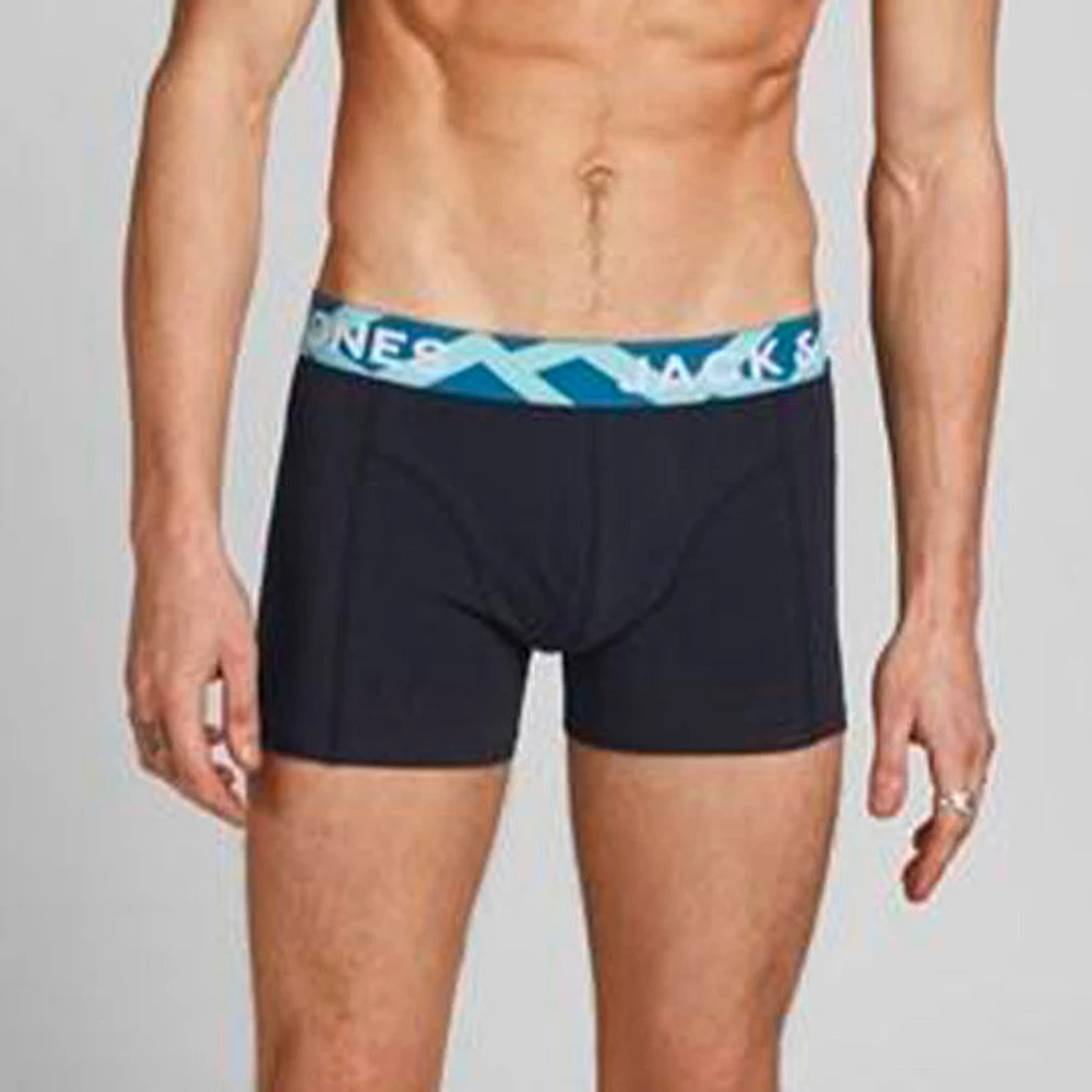 Boxer trunks Jack & Jones George black and blue