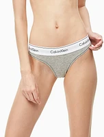 Calvin Klein - Modern Cotton Thong : Grey