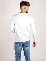Nu - Bamboo Long Sleeve T-shirt : White