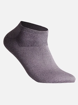 Bas courts Nu en bambou gris