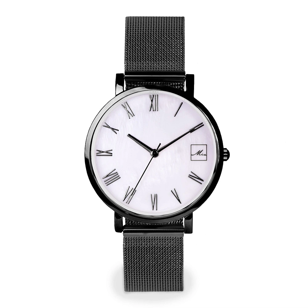 Montre MOP acier inox