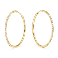 Helena Large Huggie Earrings