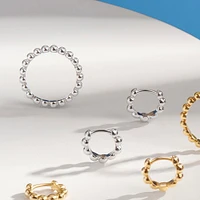Byza Huggie Earrings