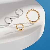 Byza Huggie Earrings