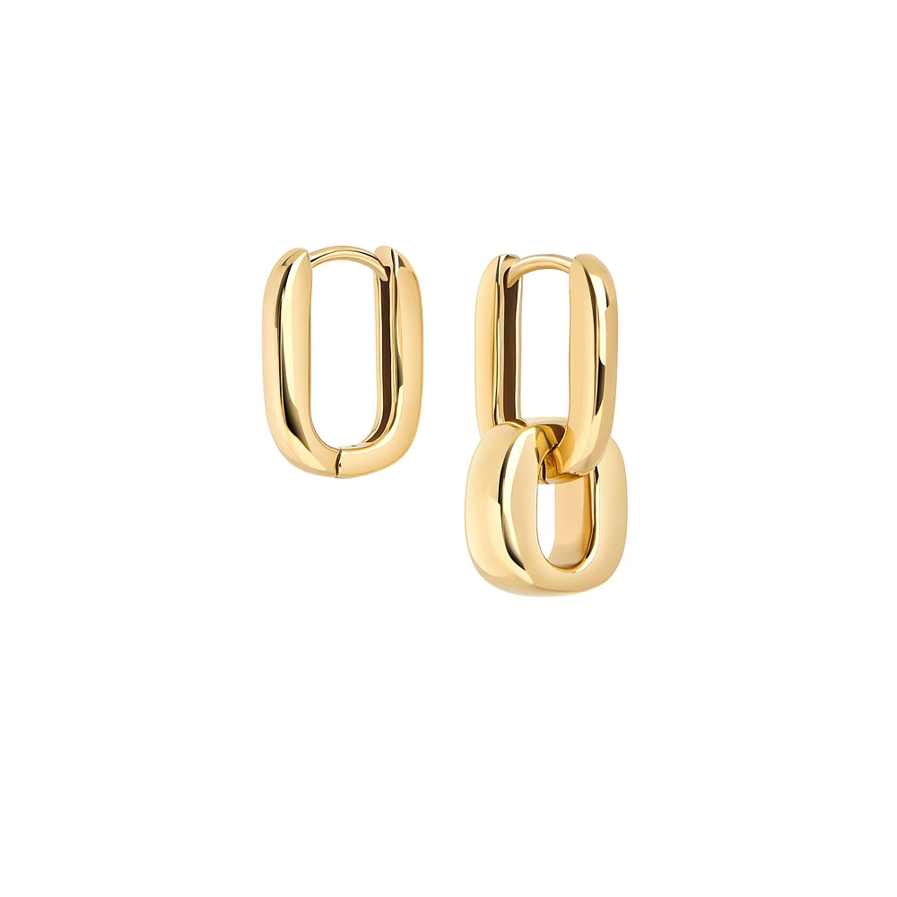 Charlie Huggie Earrings