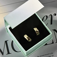 Emmy II Huggie Earrings