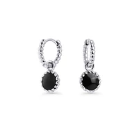 Ines Huggie Earrings