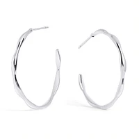 Flora Hoop Earrings