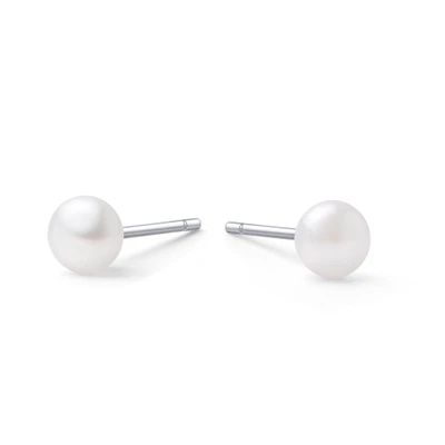 Boucles oreilles perle 3 mm acier inox