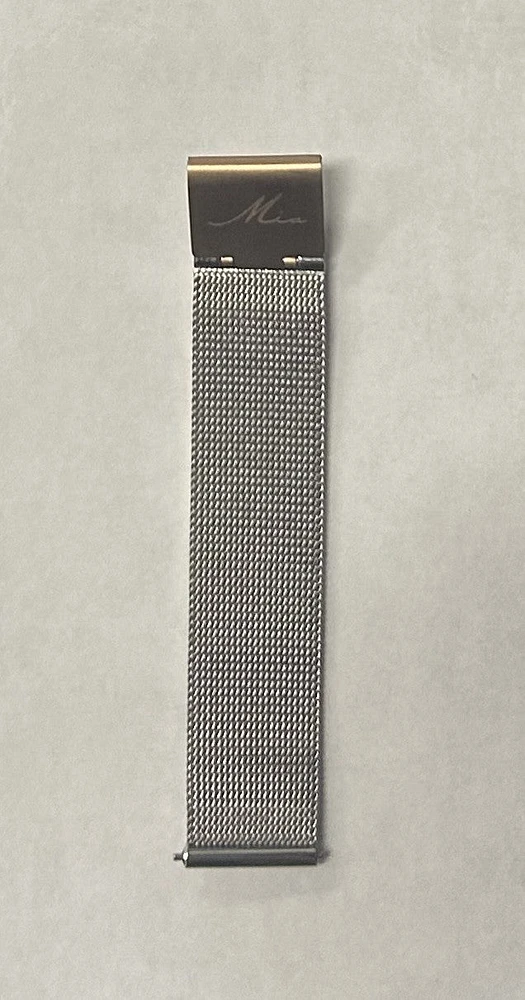 Half watch bracelet silver and rosegold