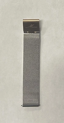 Half watch bracelet silver and rosegold