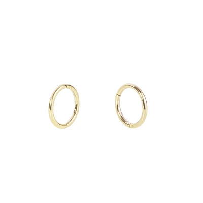 Svelto Infinite Hoop Earrings - 10 mm