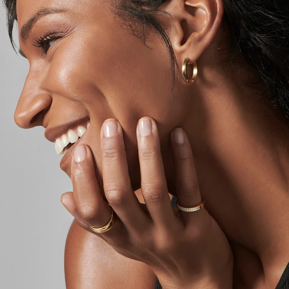Circus Medium Huggie Earrings
