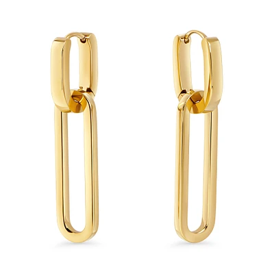 Boucles pendantes Azur