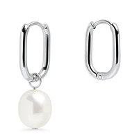 Boucles dormeuses perles Opale