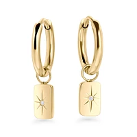Polaris Huggie Earrings