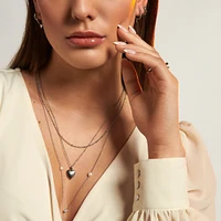 Collier perles Opale