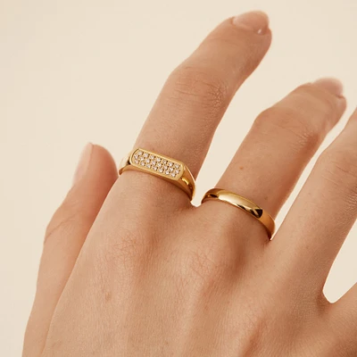 Bague Signet Chic